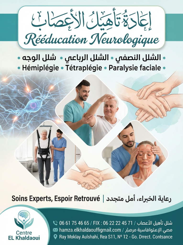 Rééducation Neurologique - Hémiplégie, Tétraplégie, Paralysie faciale